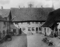 Gården på hjørnet af Søndergade og Kirkegade i Vejle